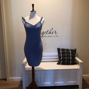 NEW Tight, Stretchy A&F Dress in Soft Cotton